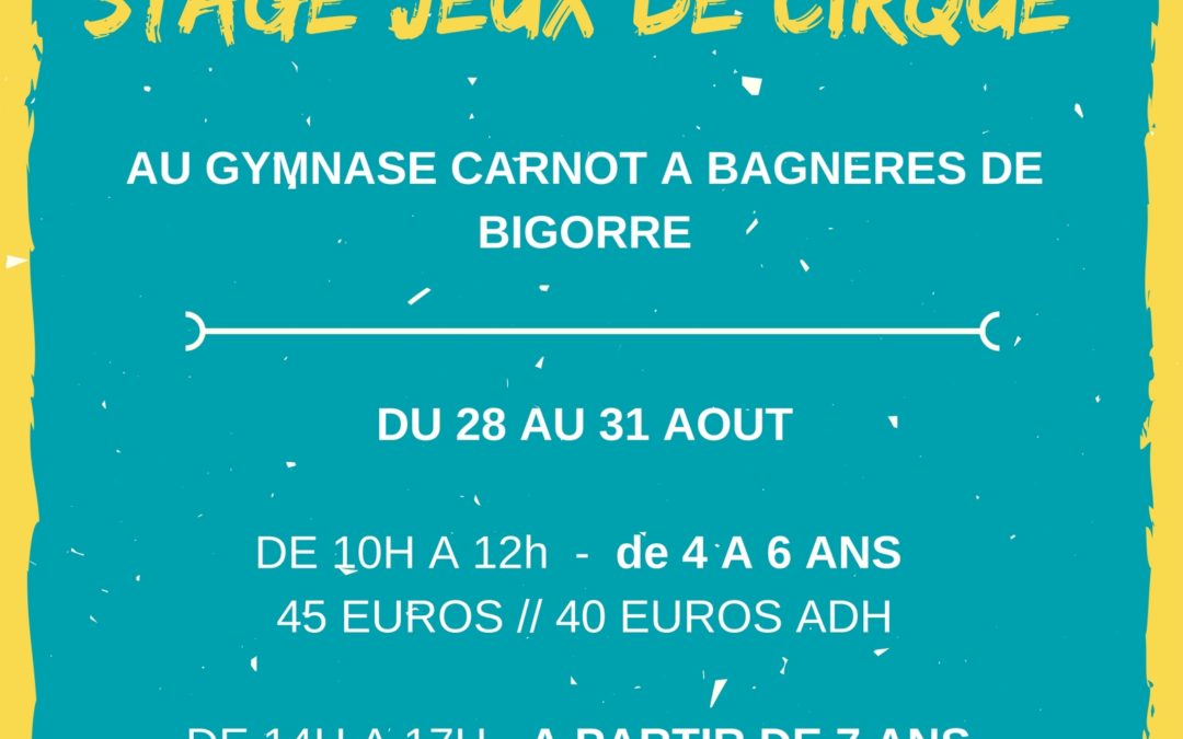 jeux de cirque bagnères
