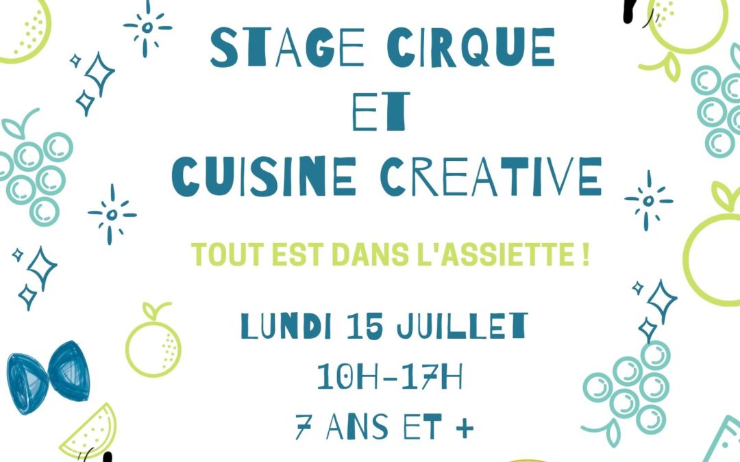 cirque et cuisine creative