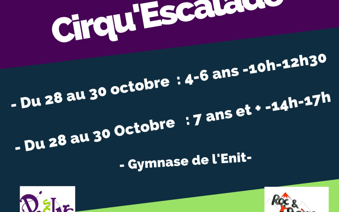 cirqu’escalade affiche