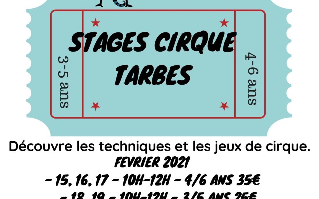 affiche stages des petits