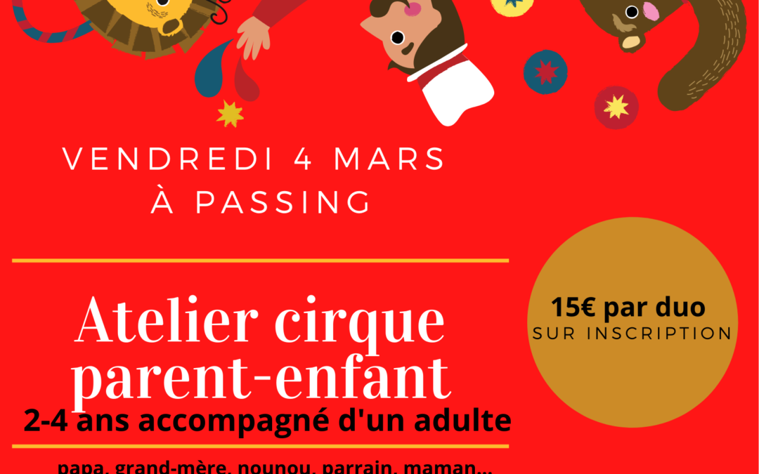 A la découverte du cirque; nos stages pour les petits.