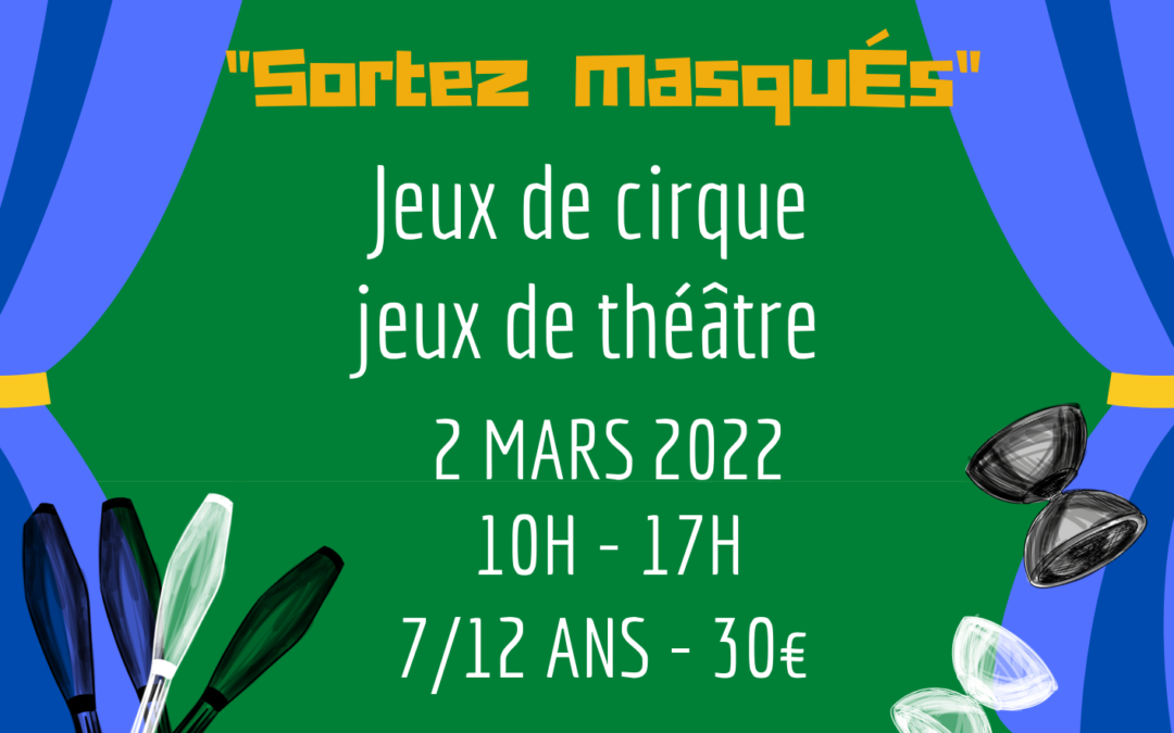 affiche stage cirque theatre