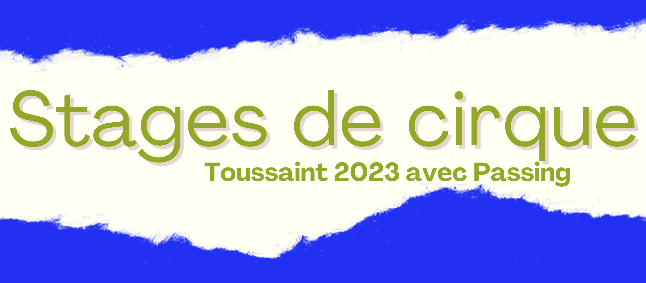 Programme vacances de toussaint 2023 - Passing
