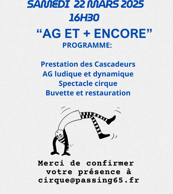 AG spectaculaire de PASSING