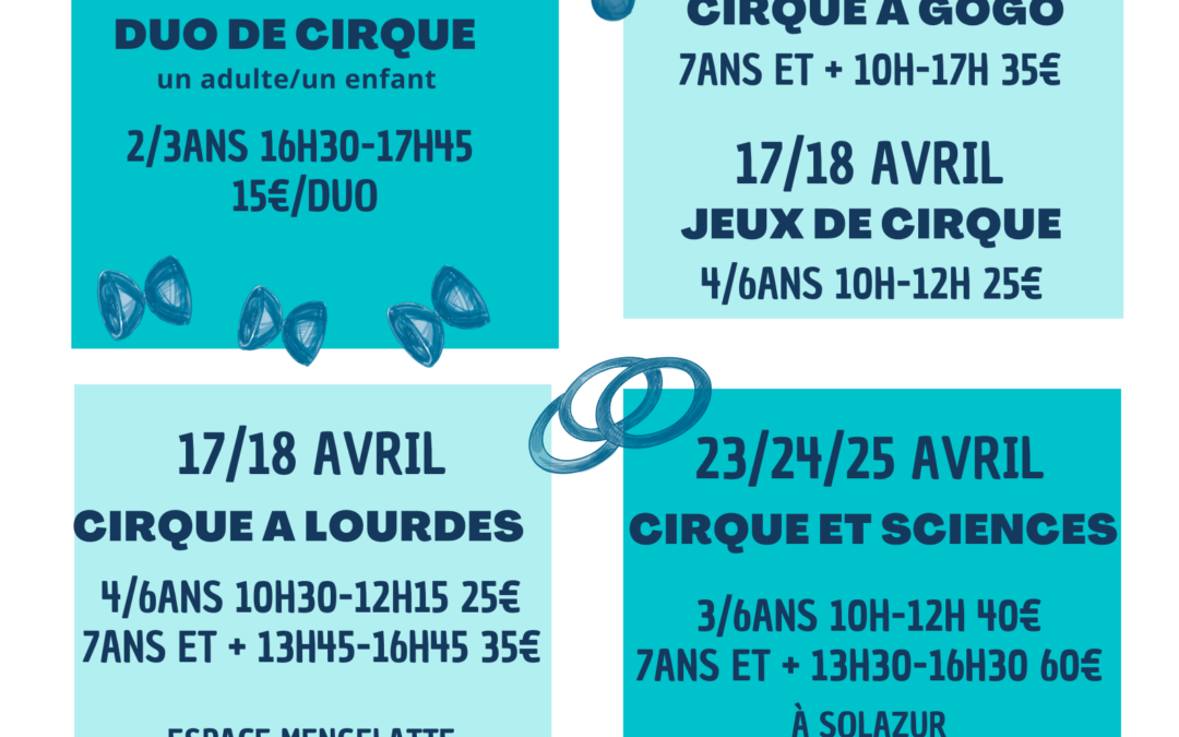 STAGES CIRQUE// PAQUES