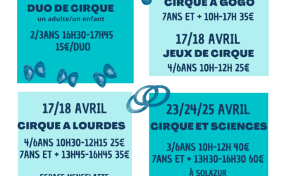 STAGES CIRQUE// PAQUES