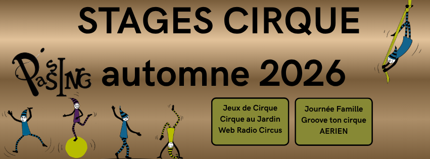 STAGES CIRQUE en automne / octobre 2026